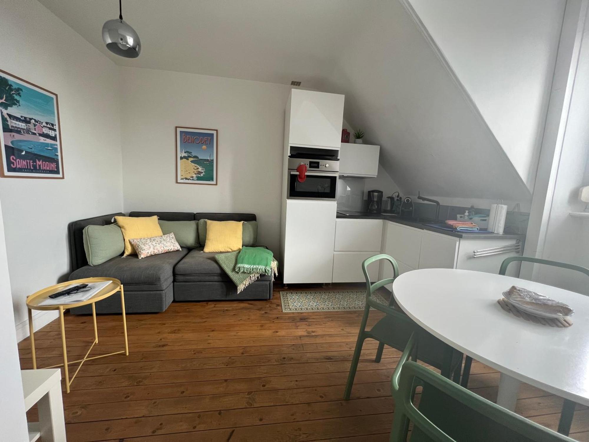 Studio Duplex Bénodet Exterior foto
